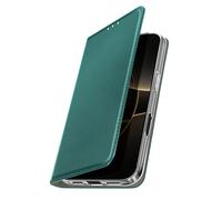Étui Folio pour iPhone 17 Pro avec Porte-cartes et Fonction Support Vidéo Vert sapin