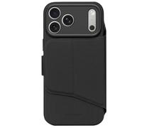 DECODED Coque 2-en-1 pour iPhone 17 Air – Silicone liquide antimicrobien, compatible MagSafe, Noir