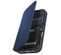 Étui Folio pour iPhone 17 Pro Max avec Porte-cartes et Fonction Support Bleu nuit