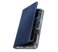 Étui Folio pour iPhone 17 Pro Max avec Porte-cartes et Fonction Support Vidéo Bleu nuit