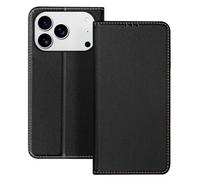 Avizar Étui Folio iPhone 17 Pro Max Portes-cartes Fonction Stand Noir