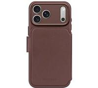 Decoded Bags Étui Folio iPhone 17 Pro Max Cuir MagSafe Coque détachable Marron