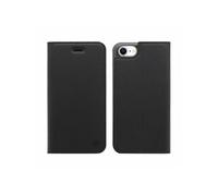 Etui Folio pour iPhone SE / 8 / 7 / 6s / 6 Stand Recycletek avec Porte-cartes Noir