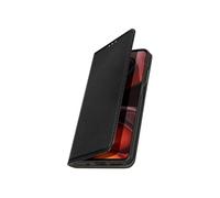 Avizar Étui Folio pour Moto G17 avec Porte-cartes et Fonction Support Vidéo Noir