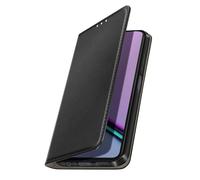 Etui Folio pour Realme Note 60 avec Porte-cartes et Fonction Support Vidéo Noir