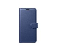Étui Folio pour Redmi Note 15 4G avec Fonction Support et Languette Magnétique Zanaé Bleu nuit