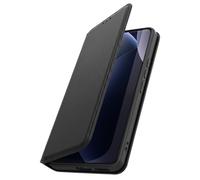 Étui Folio pour Redmi Note 15 Pro 4G avec Porte-cartes et Fonction Support, Noir