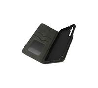 Etui Folio pour Samsung Galaxy S22 Plus Porte Carte Simili Cuir Daim gris