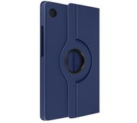 Avizar Étui folio pour Samsung Galaxy Tab A9 et A11 Support rotatif paysage/portrait Bleu nuit