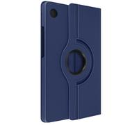Avizar Étui folio pour Samsung Galaxy Tab A9 et A11 Support rotatif paysage/portrait Bleu nuit