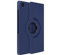 Étui folio pour Samsung Galaxy Tab A9 Plus Support rotatif Paysage Portrait Avizar Bleu nuit Bleu nuit G