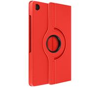 Avizar Étui folio pour Galaxy Tab A9 Plus – Support rotatif paysage/portrait Rouge