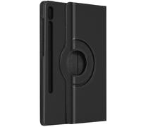 Étui folio pour Samsung Galaxy Tab S9 Support rotatif Paysage Portrait Noir