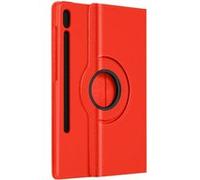 Étui folio pour Samsung Galaxy Tab S9 Support rotatif Paysage Portrait rouge Rouge G