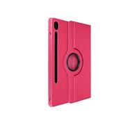 Etui folio pour Samsung Tab S9 FE Support rotatif Paysage Portrait Fuchsia