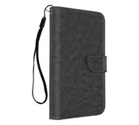Étui Folio pour Smartphone Universel Taille M avec Porte-cartes Noir