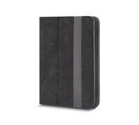 Étui Folio pour Tablette 7 à 8 avec Fonction Stand et Porte-Cartes Gris anthracite