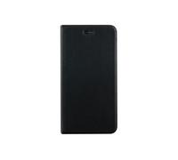 Etui Folio pour Wiko Jerry avec Fonction Stand et Porte-cartes Noir