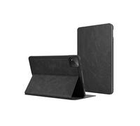 Avizar Étui Folio pour Xiaomi Pad 8 / Pad 8 Pro avec Effet Cuir et Support Intégré Noir