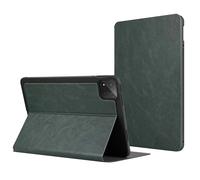 Etui Folio pour Xiaomi Pad 8 / Pad 8 Pro Effet Cuir avec Support Intégré Vert foncé