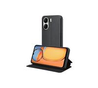 Etui Folio pour Xiaomi Redmi 13C Fonction Stand Noir