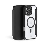 Force Case Étui Folio iPhone 16 Pro Max – compatible MagSafe, renforcé, Noir
