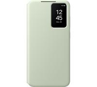Etui Folio Smart Clear View avec porte-carte pour Samsung Galaxy S24+ Vert Clair