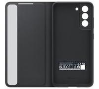 Etui folio Smart Clear View Cover pour Samsung Galaxy S21 FE Gris foncé Gris foncé G
