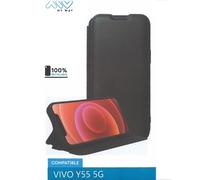 Etui Folio Stand MyWay pour Vivo Y55(5G) coloris noir