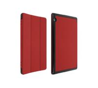 Etui Folio Trifold pour Mediapad T5 10'' avec Support Double Position Rouge