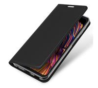Etui Folio Ultra-Fin Noir Galaxy Xcover-Pro Rabat Latéral Magnétique