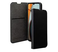Bigben Connected – Étui Folio Wallet Xiaomi Redmi A3 – Support vidéo, éco-conçu – Noir