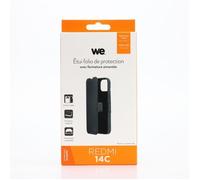 Etui folio - WE - Xiaomi Redmi 14C - Fermeture aimantée - Porte-carte - Support horizontal
