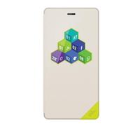 Wiko Etui Smart Folio Blanc Wicube Pour Wiko Tommy