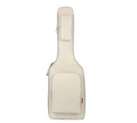 Étui for guitare électrique, sacs basse, doubles sangles réglables, coussinet en coton épais de 8 mm, housse tissu Oxford 600D noir, sac à main classique Pour transporter des guitares(Gray Guitar)