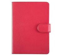 Étui for liseuse Compatible avec Sony e-Book PRS-T2, Coque de Protection en Cuir à Fermeture magnétique(Color:Red)