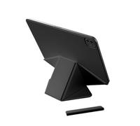 Étui for Tablette à Support Multi-Angles, adapté à l'iPad A16 11e 11 Pouces 2025, Housse d'extension de Hauteur magnétique détachable sans Bordure(Black)