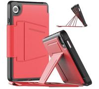 Étui for Tablette réglable Multi-Angle, Housse Antichoc for Samsung Galaxy Tab A11/A9 Plus 11 "SM-X230 SM-X210(Red,A11 Plus 11inch 2025)