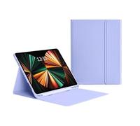 Étui for Tablette Samsung Galaxy Tab S7, S8, S9 Plus 12,4 Pouces SM-T970, SM-X800, SM-X810, avec Porte-Crayon(Purple,S9 Plus 12.4)