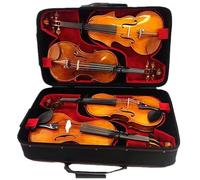 Étui for violon 4 pièces - en bois au design créatif amélioré Étui violon