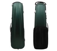 Étui for violon en fibre de carbone | Scénario d'utilisation multicolore : for stocker et transporter du matériel de violon(Green)
