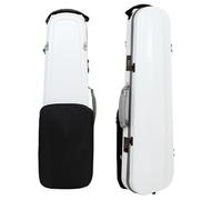 Étui for violon en fibre de carbone | Scénario d'utilisation multicolore : for stocker et transporter du matériel de violon(White)