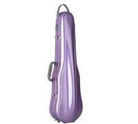 Étui for violon réglable 4/4 3/4 1/2 1/4 | Double bandoulière résistante à la pression(Purple 1 2 1 4)