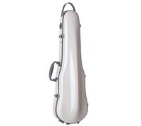Étui for violon réglable 4/4 3/4 1/2 1/4 | Double bandoulière résistante à la pression(White 4 4 3 4)