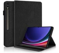 Étui FOXDOCK à rabat pour Nokia T10 antichoc en relief avec support et emplacement pour carte-Marron Marron G