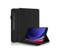 Étui FOXDOCK à rabat pour Nokia T10 antichoc en relief avec support et emplacement pour carte-Marron Marron