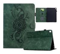 Etui FOXDOCK à rabat pour Samsung Galaxy Tab S5e protection intégrale en cuir de qualité supérieure, avec support et emplacement pour cartes-Vert