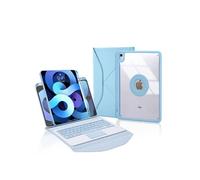 Etui FOXDOCK clavier Bluetooth avec pavé tactile pour iPad Air 11 (2024) avec support magnétique amovible multi-angles et housse de protection