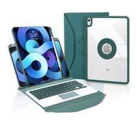 Etui FOXDOCK clavier Bluetooth avec pavé tactile pour iPad Air 11 (2024) avec support magnétique amovible multi-angles et housse de protection