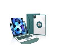 Etui FOXDOCK clavier Bluetooth avec pavé tactile pour iPad Pro 11 (2021/2020/2018) avec support magnétique amovible multi-angles et housse de